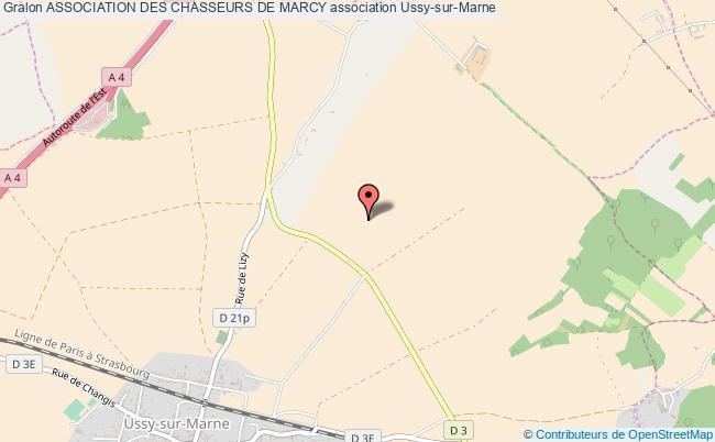 plan association Association Des Chasseurs De Marcy Ussy-sur-Marne