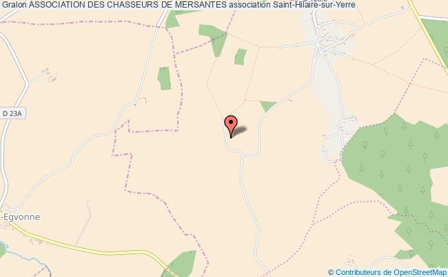 plan association Association Des Chasseurs De Mersantes Saint-Hilaire-sur-Yerre