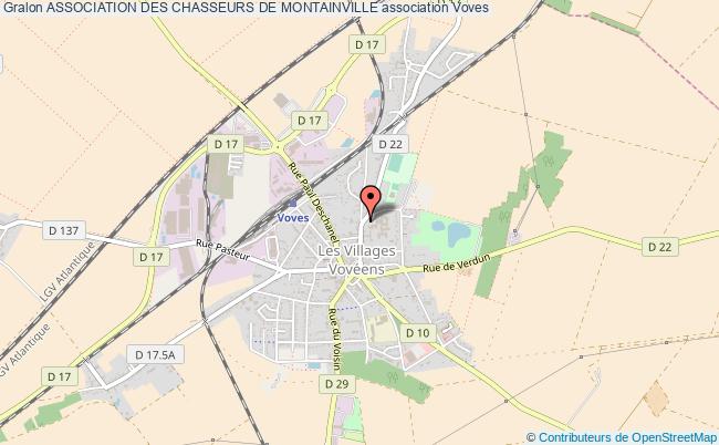 plan association Association Des Chasseurs De Montainville Montainville