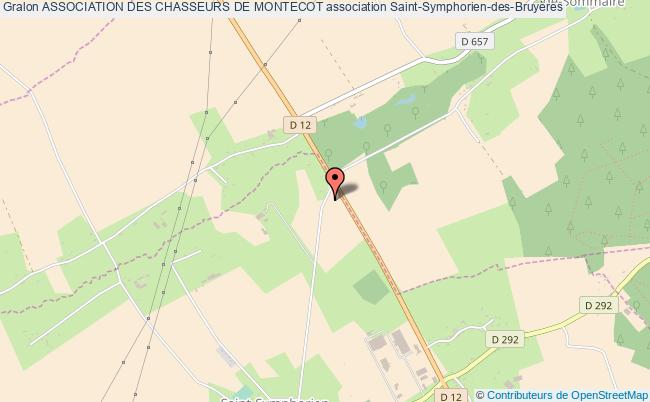 plan association Association Des Chasseurs De Montecot Saint-Symphorien-des-Bruyères