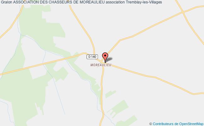 plan association Association Des Chasseurs De Moreaulieu Tremblay-les-Villages