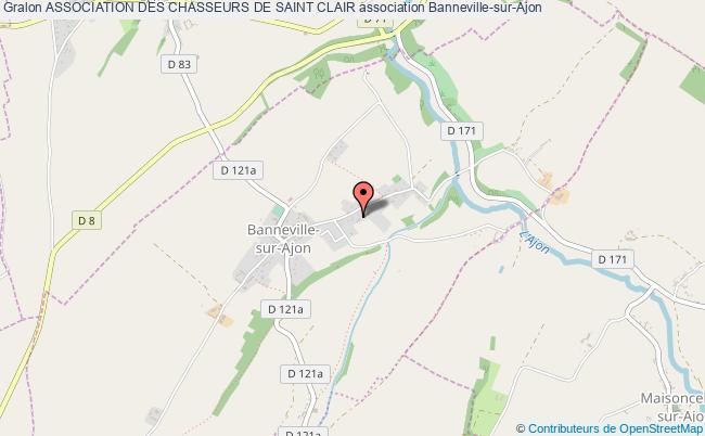 plan association Association Des Chasseurs De Saint Clair Malherbe-sur-Ajon
