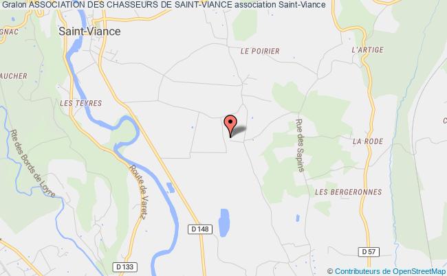 plan association Association Des Chasseurs De Saint-viance Saint-Viance