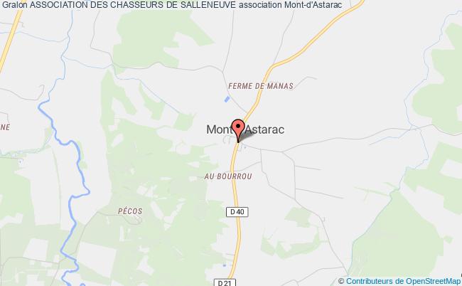 plan association Association Des Chasseurs De Salleneuve Mont-d'Astarac