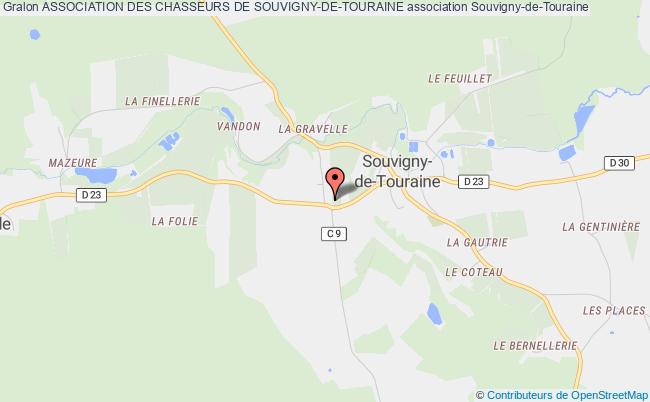 plan association Association Des Chasseurs De Souvigny-de-touraine Souvigny-de-Touraine
