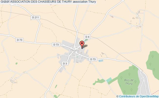 plan association Association Des Chasseurs De Thury Thury
