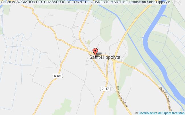 plan association Association Des Chasseurs De Tonne De Charente-maritime Saint-Hippolyte