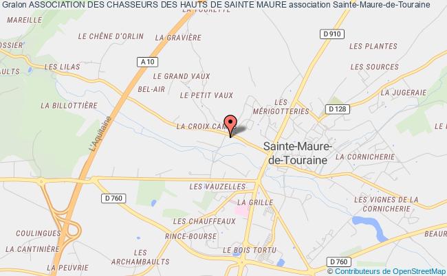 plan association Association Des Chasseurs Des Hauts De Sainte Maure Sainte-Maure-de-Touraine
