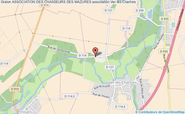 plan association Association Des Chasseurs Des Mazures Ver-lès-Chartres