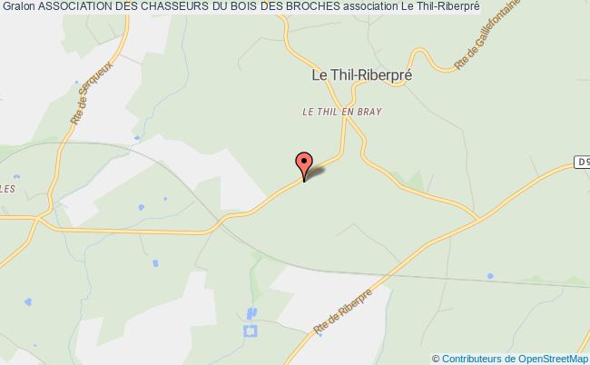 plan association Association Des Chasseurs Du Bois Des Broches Le Thil-Riberpré