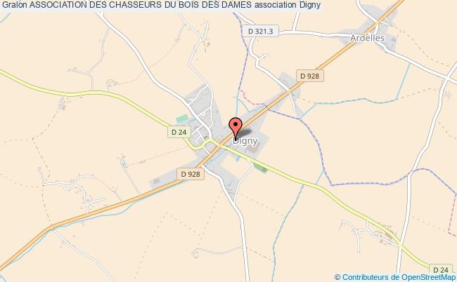 plan association Association Des Chasseurs Du Bois Des Dames Digny