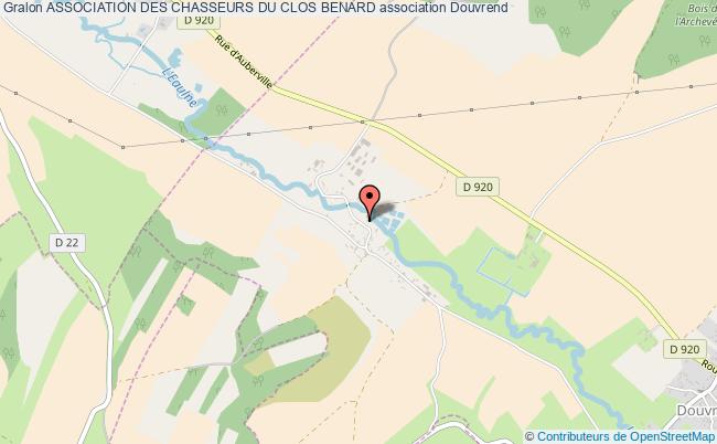 plan association Association Des Chasseurs Du Clos Benard Douvrend
