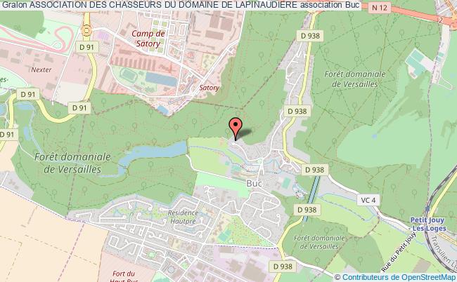 plan association Association Des Chasseurs Du Domaine De Lapinaudiere Buc
