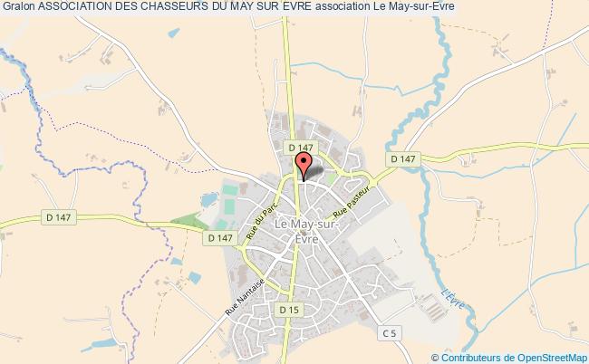 plan association Association Des Chasseurs Du May Sur Evre Le    May-sur-Èvre