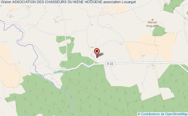 plan association Association Des Chasseurs Du Mene Hoguene Louargat