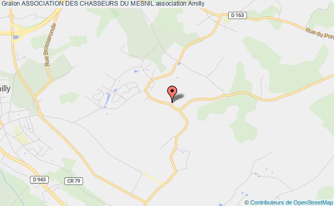 plan association Association Des Chasseurs Du Mesnil Amilly