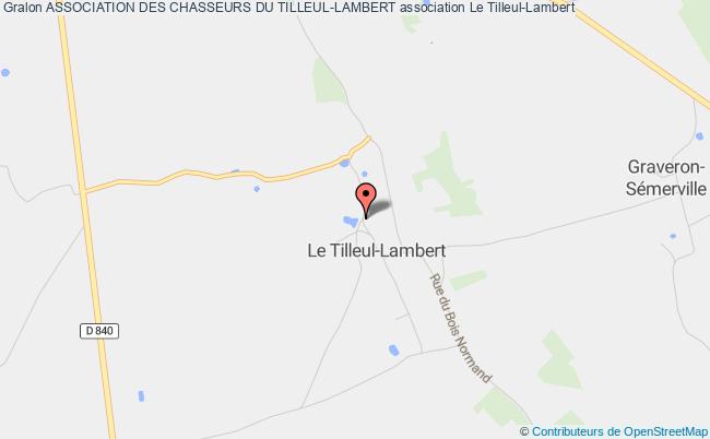 plan association Association Des Chasseurs Du Tilleul-lambert Tilleul-Lambert