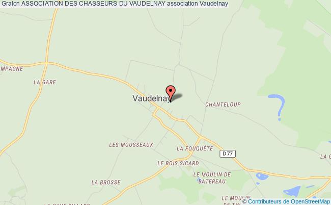 plan association Association Des Chasseurs Du Vaudelnay Vaudelnay