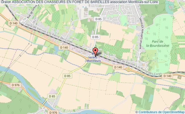 plan association Association Des Chasseurs En Foret De Bareilles Montlouis-sur-Loire