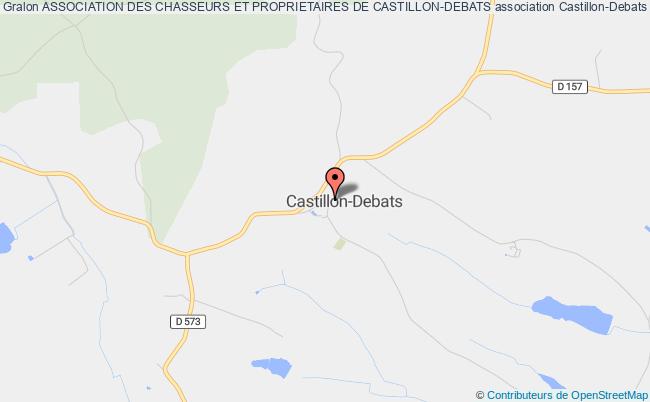 ASSOCIATION DES CHASSEURS ET PROPRIETAIRES DE CASTILLON-DEBATS