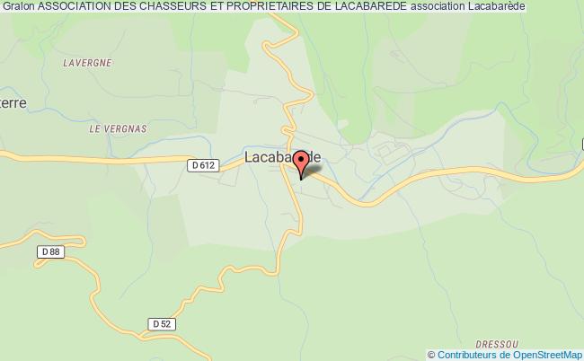 ASSOCIATION DES CHASSEURS ET PROPRIETAIRES DE LACABAREDE