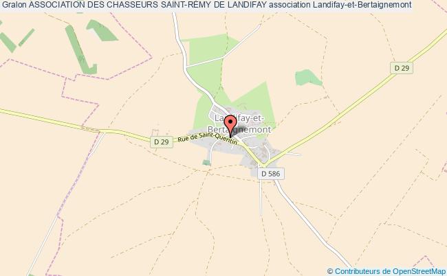 plan association Association Des Chasseurs Saint-rÉmy De Landifay Landifay-et-Bertaignemont
