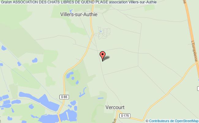 plan association Association Des Chats Libres De Quend Plage Villers-sur-Authie