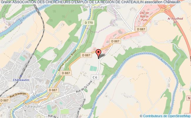 plan association Association Des Chercheurs D'emploi De La Region De Chateaulin Châteaulin