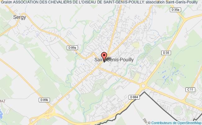 plan association Association Des Chevaliers De L'oiseau De Saint-genis-pouilly. Saint-Genis-Pouilly