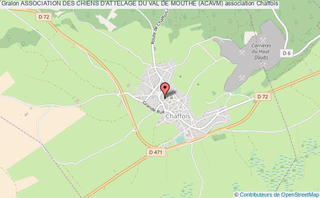plan association Association Des Chiens D'attelage Du Val De Mouthe (acavm) Chaffois