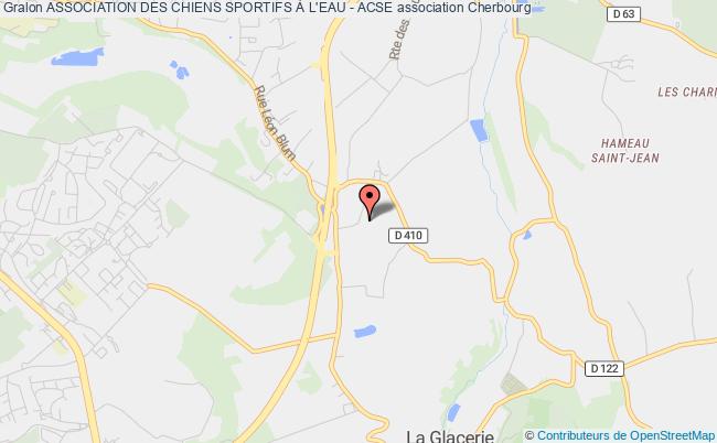 plan association Association Des Chiens Sportifs À L'eau - Acse Cherbourg-en-Cotentin