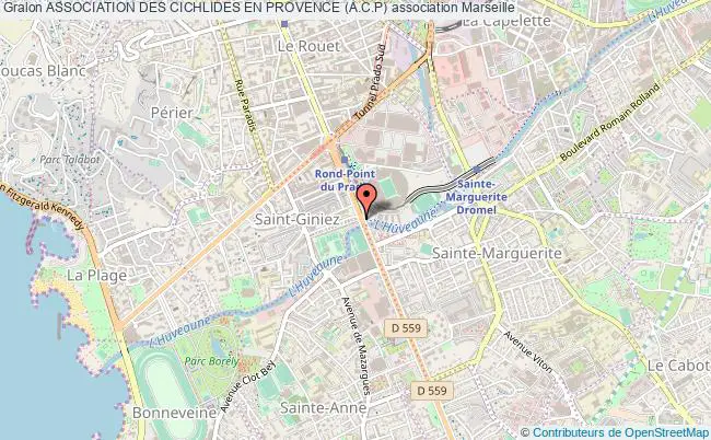 plan association Association Des Cichlides En Provence (a.c.p) Marseille