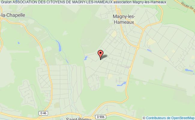 plan association Association Des Citoyens De Magny-les-hameaux Magny-les-Hameaux