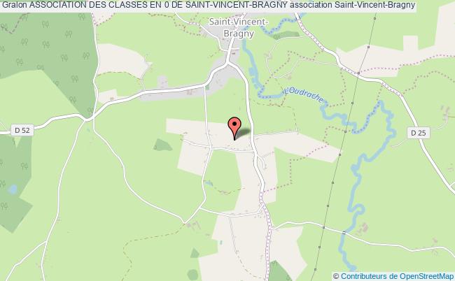 plan association Association Des Classes En 0 De Saint-vincent-bragny Saint-Vincent-Bragny