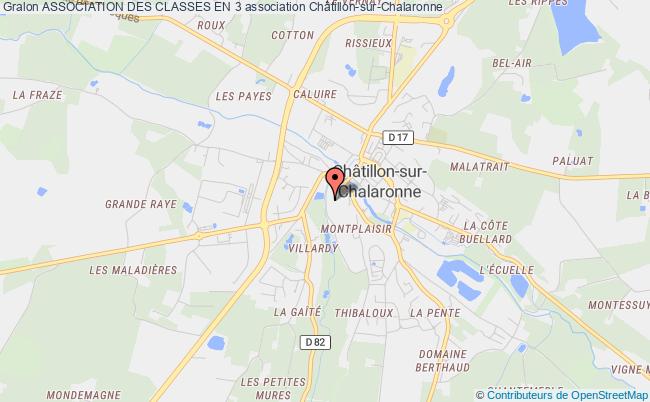 plan association Association Des Classes En 3 Châtillon-sur-Chalaronne