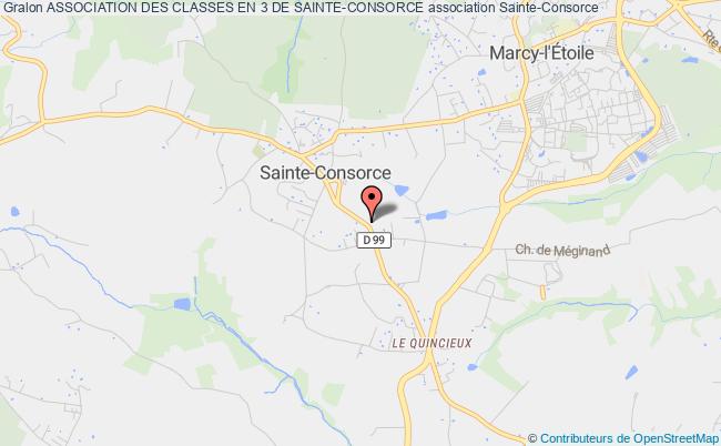 plan association Association Des Classes En 3 De Sainte-consorce Sainte-Consorce