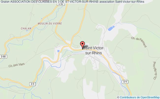 plan association Association Des Classes En 3 De St-victor-sur-rhins Saint-Victor-sur-Rhins