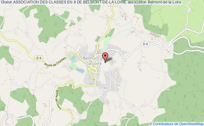 plan association Association Des Classes En 8 De Belmont-de-la-loire Belmont-de-la-Loire