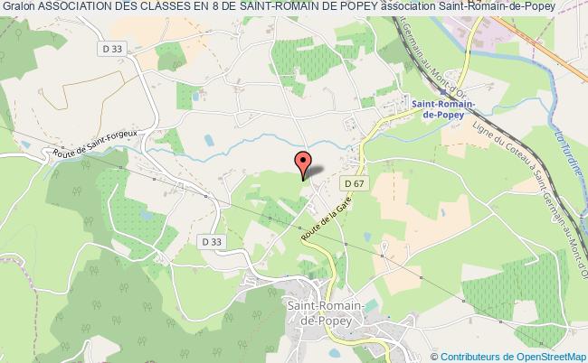 ASSOCIATION DES CLASSES EN 8 DE SAINT-ROMAIN DE POPEY