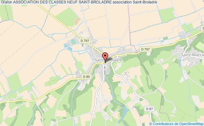 plan association Association Des Classes Neuf Saint-broladre Saint-Broladre