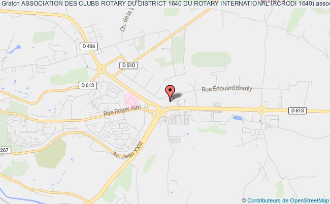 ASSOCIATION DES CLUBS ROTARY DU DISTRICT 1640 DU ROTARY INTERNATIONAL (ACRODI 1640)