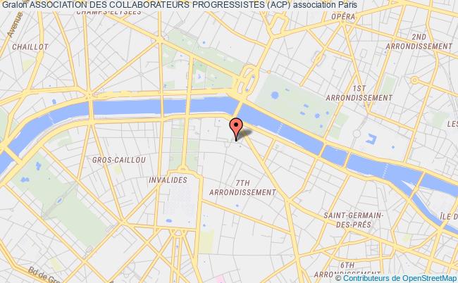 plan association Association Des Collaborateurs Progressistes (acp) Paris