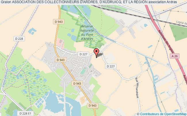 plan association Association Des Collectionneurs D'ardres, D'audruicq, Et La RÉgion Ardres