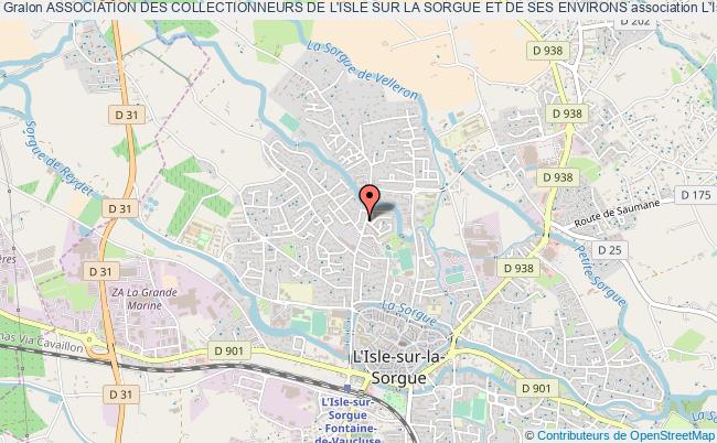ASSOCIATION DES COLLECTIONNEURS DE L'ISLE SUR LA SORGUE ET DE SES ENVIRONS