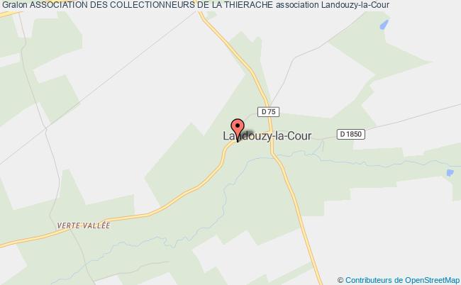plan association Association Des Collectionneurs De La Thierache Landouzy-la-Cour