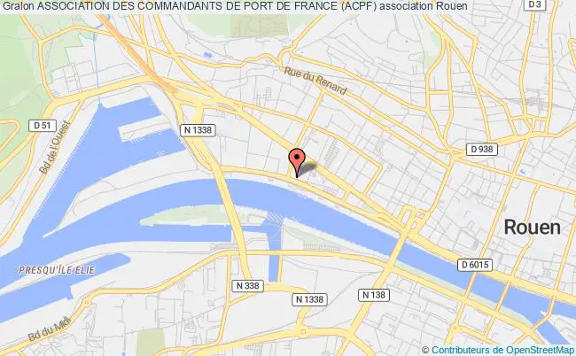 plan association Association Des Commandants De Port De France (acpf) Rouen
