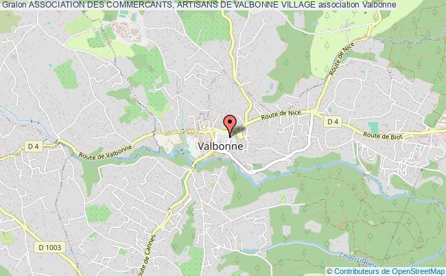 ASSOCIATION DES COMMERCANTS, ARTISANS DE VALBONNE VILLAGE