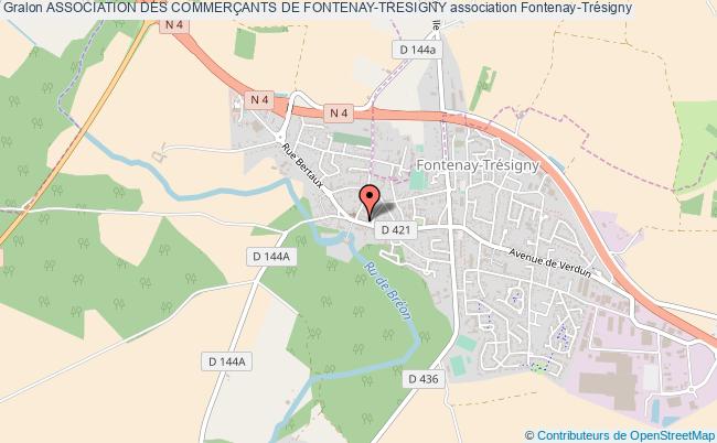 plan association Association Des CommerÇants De Fontenay-tresigny Fontenay-Trésigny