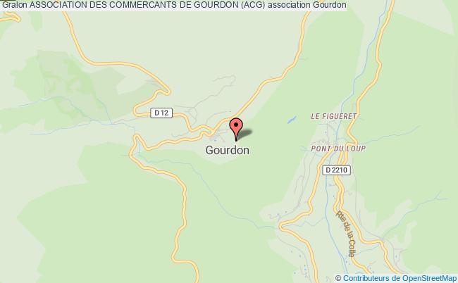 plan association Association Des Commercants De Gourdon (acg) Gourdon