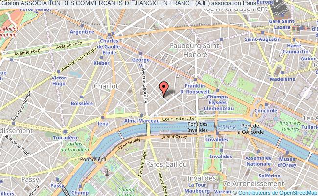 plan association Association Des Commercants De Jiangxi En France (ajf) PARIS